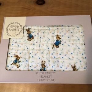New Peter Rabbit Baby Blanket